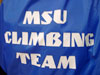 MSU climbing team