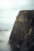 Форосский Кант 

 Форосский Кант в дождь, вид с маршрута "Ухо". Весна 2000.