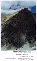Общее фото вершины Доломиты С.